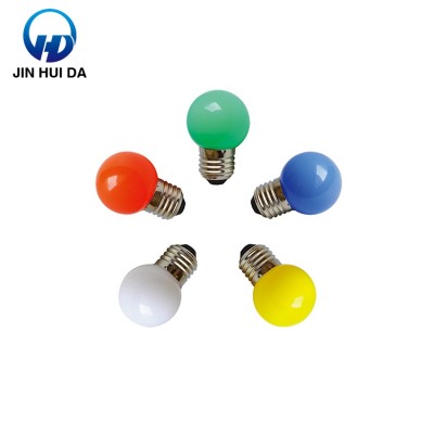 1w 0.5w Yellow E27 Led Bulb 220v Manufacture